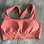 Under Armour  Size Small Orange Athletic Sports Bra Photo 5