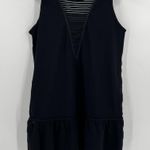 Lululemon  Lulu Black White Striped Sleeveless Both Ways Reversible Dress Size 12 Photo 6