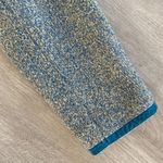 Vintage 90s/Y2K Boucle Knit Short Jacket 40 Blue Size M Photo 4