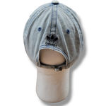 Adidas Originals Hat OSFM One Size Fits Most Blue Light Washed Denim Style Hat Photo 4
