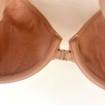 Spanx  Bra Llelujah Lightly Lined Tshirt Bra Nude Tan Front Closure Full Coverage Photo 7