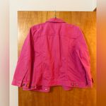 Ralph Lauren Lauren  Jeans Company Pink Denim Jacket Colorful LRL Women’s Large Photo 5