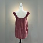 Mason & Belle Mauve  Button Down Blouse Size M EUC Photo 1