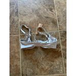 SKIMS Cotton Logo Demi Bra Size 30B Light Heather Grey Photo 6