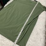 Lululemon  Back in Action Long Sleeve Dress in Green Twill Size 10 Photo 4