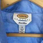 Talbots 100% Linen Short Sleeve Midi Dress 12 Photo 4