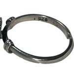 Sterling silver toe or pinky adjustable ring Photo 2