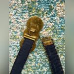 Vintage snake link gold plated metal ring belt, size small Photo 6