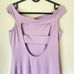 ASOS Bodycon Lilac Purple open Back Dress Size 8 Photo 2
