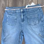 Halara Flex™ Mid Rise Straight Leg Casual Jeans with Pockets Light Blue NWT XL Photo 10