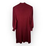 Maeve Anthropologie size Small Mock Neck Tunic Knit Sweater Dress Red Size M Photo 2
