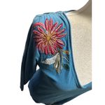 Johnny Was  Los Angeles Embroidered Tunic / Shirt / Short Dress – Size S Photo 4