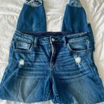 Harper  Classic Blue Distressed Skinny Jeans Photo 1