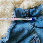 VTG LL Bean Relaxed Fit Distressed Frayed Hem Denim Blue Jeans Shorts Womens 16 Photo 5