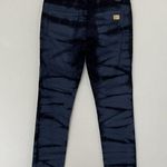 Michael Kors  Skinny Jeans Size 0 tie dye Navy Blue mid waist NWT Photo 7