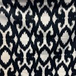 Ann Taylor  like new linen/cotton blend skirt blackk and white/cream print Photo 1