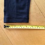 🌺 VINA Black Low Rise (8 in) Leggings, Mesh Panel Style Detail, Size S Photo 12