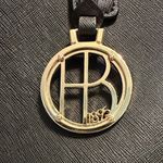 Henri Bendel Black Canvas Leather Tote Bag Photo 1