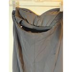 Open Edit  Black Strapless Sweetheart Column Midi Dress Evening Cocktail‎ XS Photo 4