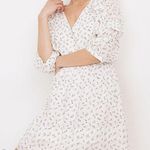 Madewell NWT Ruffled Pleat-Sleeve Mini Dress in
Spring Fling Size 16 Photo 0