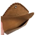 Circus by Sam Edelman  Boho Faux Leather Crossbody Clutch Brown Bag 11x7 Inch Photo 6