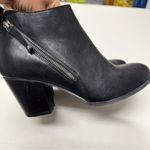 Torrid Black Leather Ankle Boots Womens 8.5W Booties Fall Casual Classic Photo 4
