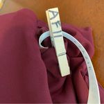 Azazie Galicia Burgundy Cabernet Mermaid Maxi Dress with Halter Neck sz A12 NWT Photo 10