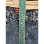 Arizona Jeans Arizona Straight Leg Slim Med Wash Denim Jeans Mid Rise Size 29x32 Logo Zip Photo 1