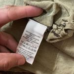 We The Free Gauze Henley Tank Top Khaki Tan Button Up Sleeveless Photo 5