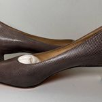 Salvatore Ferragamo New Never Worn Snakeskin Pumps Heels Leather Made Italy 8.5 Photo 4