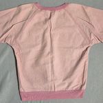 Vintage LA Seat Covers long sleeve shirt muted baby pink rough cotton Size L Photo 1