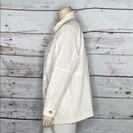 Elle Belle by Kim Gravel NWT 2X Cream - Lace Eyelet Embroidered Toggle Anorak Jacket Photo 2