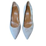 Aquatalia  Women's Suede Leather Pointed Toe‎ Kitten Heels Made in Italy Size 9.5 Photo 7