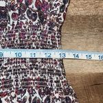 Shoshanna "Alina" Women’s 100% Silk White/Multi Paisley Blouson Dress Sz 8 Photo 9