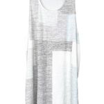 Wilfred Free  Gray White Printed Tank Top Sz M Photo 6
