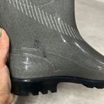 Burberry • plaid check signature rubber winter rain boots Photo 8