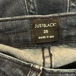 Just Black  fringe hem denim jeans Photo 3
