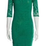 Jean Paul Gautier Square Neckline Midi Dress Green Photo 0