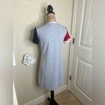 Tommy Hilfiger Grey, Red & Blue Colorblock Heart T-Shirt Midi Dress Sz S Photo 13
