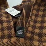 Steve Madden  Plaid Kimono Ruana Reversible Brown Multi One Size Fits All Photo 12