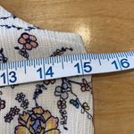 LUQ Womens Floral Rachell Tie Detail Spaghetti Strap Halter Top Multicolor Small Blue Photo 4