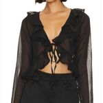 Tularosa Winnie Blouse in Black Small Photo 0