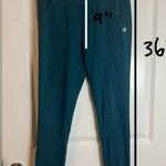 Curves N Combat Boots Teal Scrunch Butt Pockets Active Workout Stretchy Leggings Blue Size 26 Photo 5