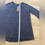 COIN 1804 ( Los Angeles) Women's Blue Long Sleeve Top Size L Photo 2