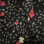 Volcom  Black and Red Floral Sleeveless Top Size M Photo 15