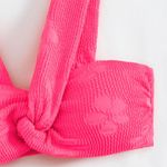 SheIn Textured Twisted Detail Bikini Photo 1