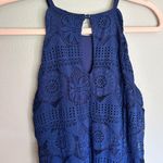 Francesca's  Navy Short Dress Photo 4