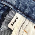 GRLFRND GRLERND Naomi High Waist Straight Leg Jeans In I will Survive Blue Size 24 Photo 8