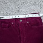 Lee  Corduroy High Rise Flare Pants Jeans Purple Indigood Y2K Stretch Size 24 Photo 7