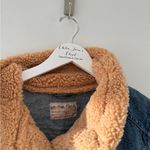Free People  Rylee Cozy Denim Moto Jacket XS Photo 6